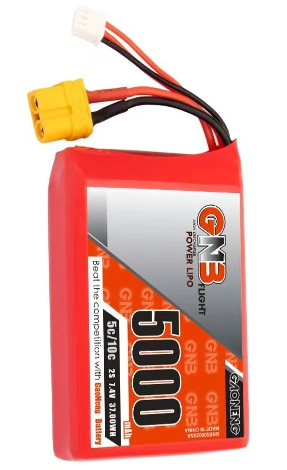 Акумулятор GAONENG GNB 2S 7.4V 5000mAh 5C XT601